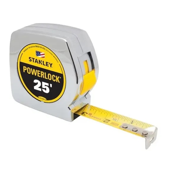 Stanley® Powerlock 25' tape has a Mylar® polyester blade to extend... from ASI 41561 Brand Box USA, LLC
