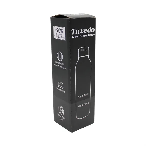 Tuxedo 17 oz. Recycled Deluxe Bottle, Laser Engraved, Small... from ASI 30270 Aakron Line