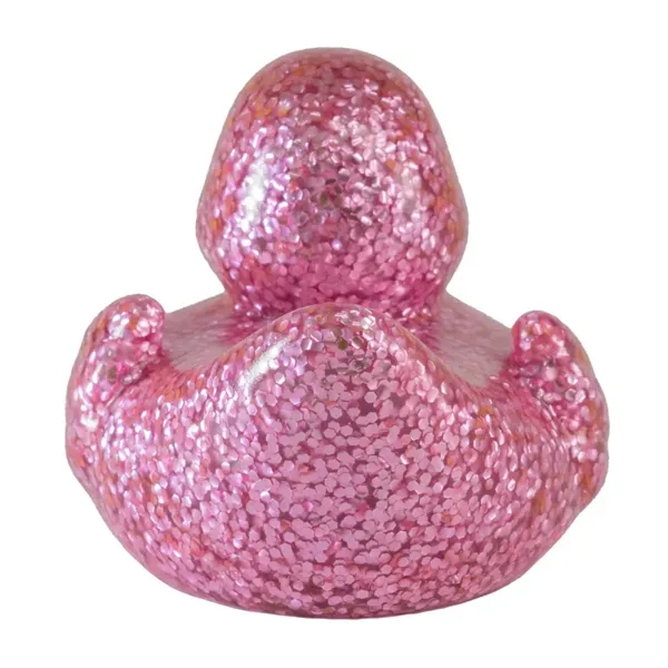 2.5" x 2.25" mini glitter rubber ducks.... from ASI 34415 Alpi International LTD