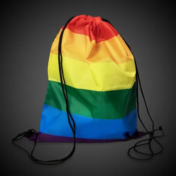9" x 16" rainbow backpack.... from ASI 42016 Brighter Promotions Inc