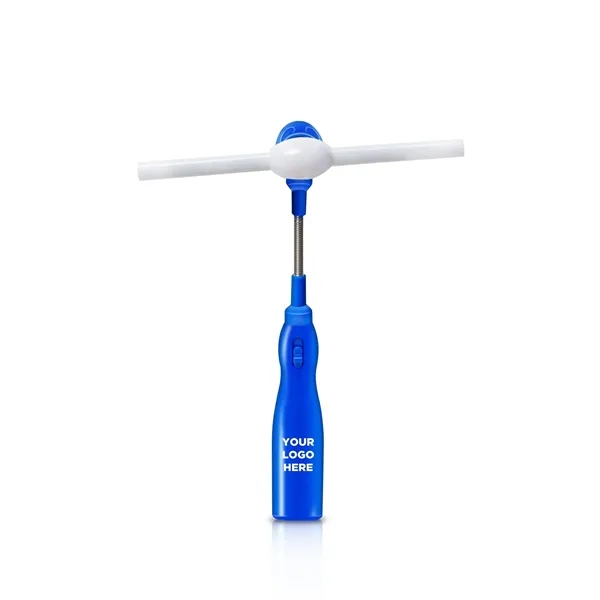 Blue windmill wand with LED lights.... from ASI 42016 Brighter Promotions Inc