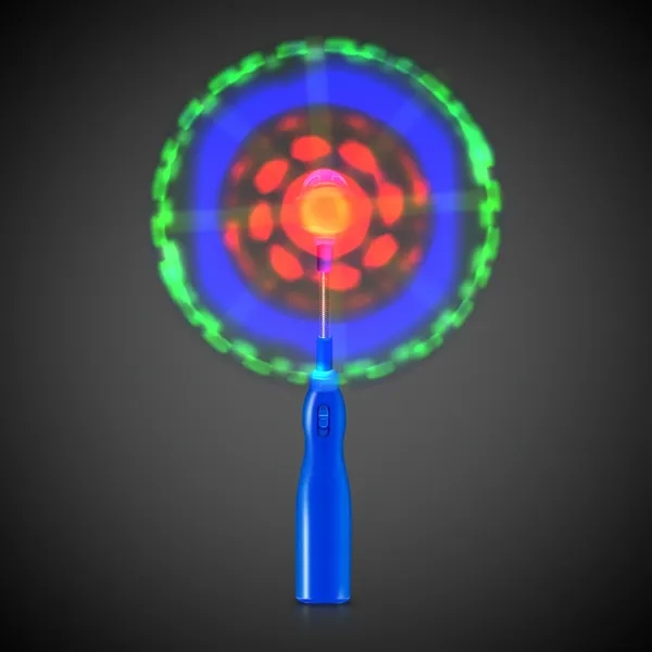 Blue windmill wand with LED lights.... from ASI 42016 Brighter Promotions Inc