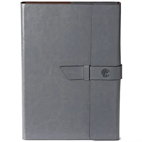 Vinyl portfolio with matching interior pen loop pen not included, brown... from ASI 88660 Spector & Co.