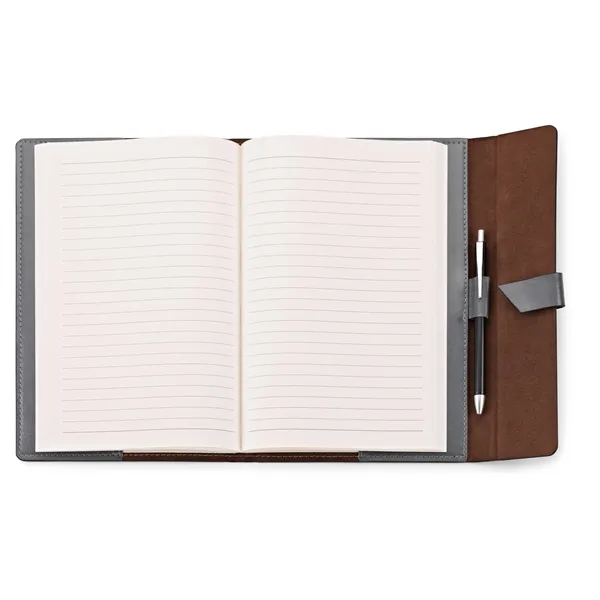 Vinyl portfolio with matching interior pen loop pen not included, brown... from ASI 88660 Spector & Co.