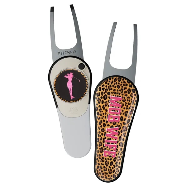 Golf divot repair tool with removable ball marker.... from ASI 52263 EMT