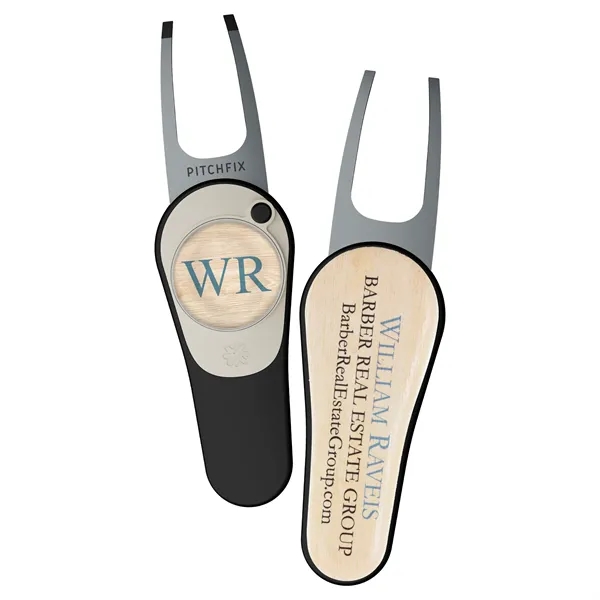 Golf divot repair tool with removable ball marker.... from ASI 52263 EMT