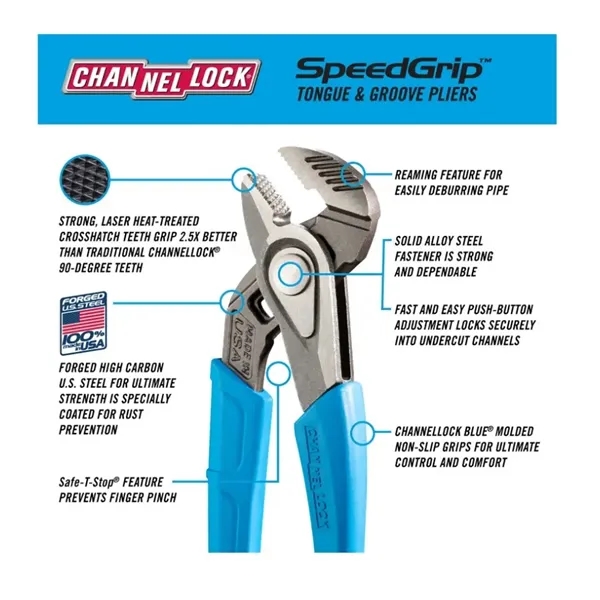 Made in the USA from high carbon U.S. steel with 9... from ASI 41561 Brand Box USA, LLC