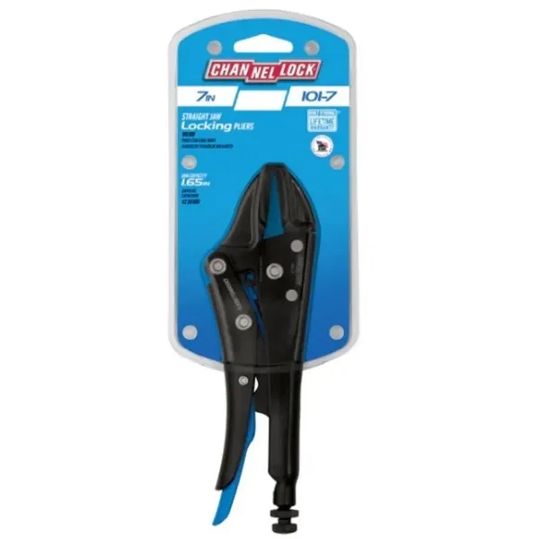 CHANNELLOCK® Locking Pliers offer an Extended-Release Lever to avoid finger pinch.... from ASI 41561 Brand Box USA, LLC