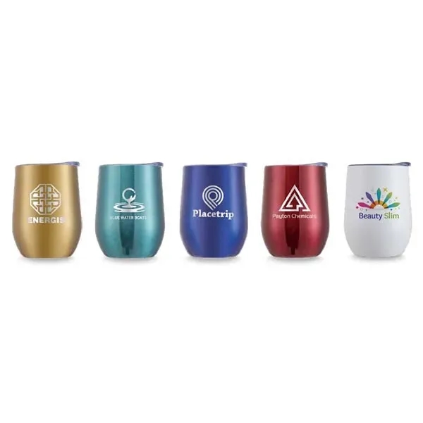 This 12 oz. Texoma stemless wine cup features a spill proof,... from ASI 82498 RiteLine LLC