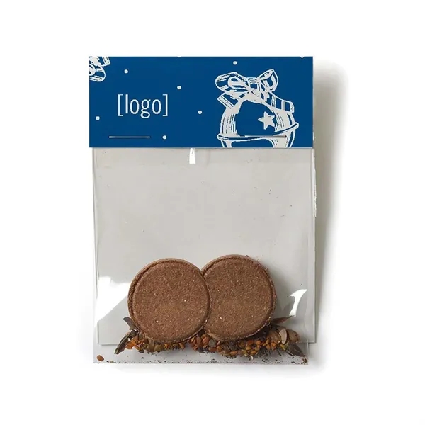 DIY planter kit with a seed packet, soil, and branded backer... from ASI 40646 Bloomin Promotions / Bloomin' Promotions™