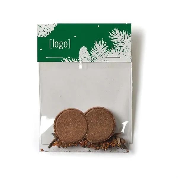 DIY planter kit with a seed packet, soil, and branded backer... from ASI 40646 Bloomin Promotions / Bloomin' Promotions™