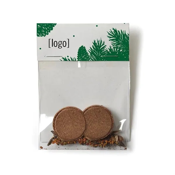 DIY planter kit with a seed packet, soil, and branded backer... from ASI 40646 Bloomin Promotions / Bloomin' Promotions™