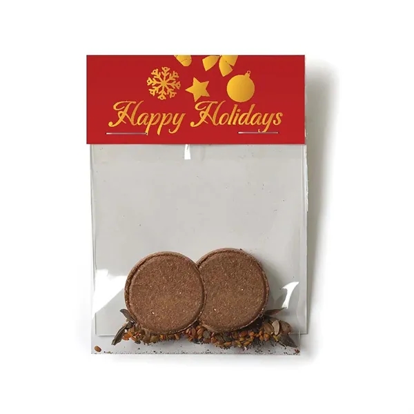 DIY planter kit with a seed packet, soil, and branded backer... from ASI 40646 Bloomin Promotions / Bloomin' Promotions™