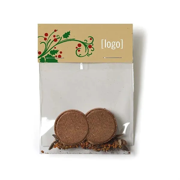 DIY planter kit with a seed packet, soil, and branded backer... from ASI 40646 Bloomin Promotions / Bloomin' Promotions™