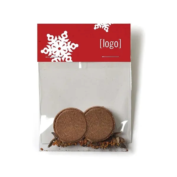 DIY planter kit with a seed packet, soil, and branded backer... from ASI 40646 Bloomin Promotions / Bloomin' Promotions™