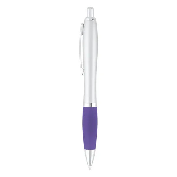 Two Tone Rainbow Curvy Plunge Action Pen... from ASI 31517 Admart Products / Admart Line