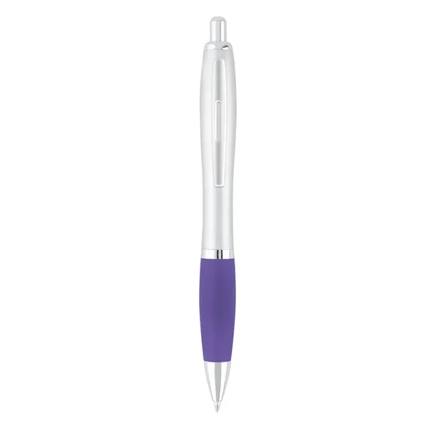 Two Tone Rainbow Curvy Plunge Action Pen... from ASI 31517 Admart Products / Admart Line