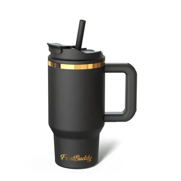 Compact double-walled tumbler for 12+ hrs cold, 6+ hrs hot. Fits... from ASI 72657 Active Life Promo / Apres Ski Active Life