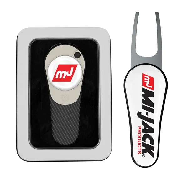 Golf divot tool with removable ball market and poly dome imprint... from ASI 52263 EMT