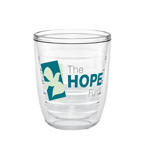 Shelby 12oz. Clear Double Wall Tumbler with lid & straw- Made... from ASI 73871 Next Promotions LLC