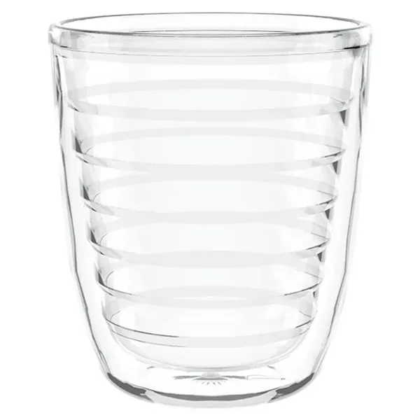 Shelby 12oz. Clear Double Wall Tumbler with lid & straw- Made... from ASI 73871 Next Promotions LLC