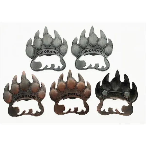 Bear Claw Bottle Opener Magnet... from ASI 40610 Perry Blackburne Inc