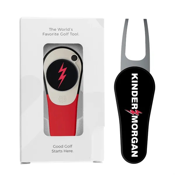 Golf divot repair tool and ball marker in gift box.... from ASI 52263 EMT