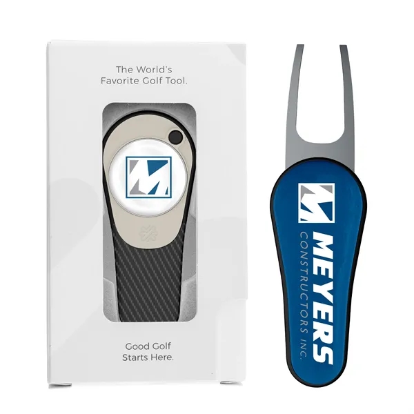 Golf divot repair tool and ball marker in gift box.... from ASI 52263 EMT