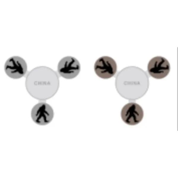 BigFoot Fidget Spiner Magnet... from ASI 40610 Perry Blackburne Inc