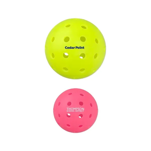 2 7/8" pickleball with 40 holes and one-piece construction.... from ASI 98360 WOWLine / WOWLine®