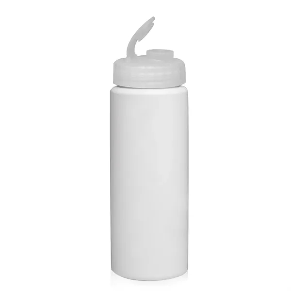 32 oz. HDPE plastic water bottle with sipper lid and wide... from ASI 39552 BEL Promo