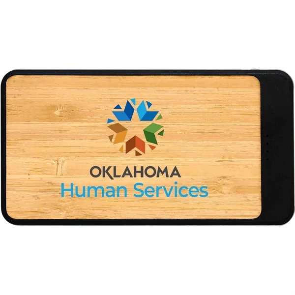 UL BAMBOO HIGH DENSITY SWIFT WIRELESS POWER BANK... from ASI 30208 A P Specialties / AP Specialties