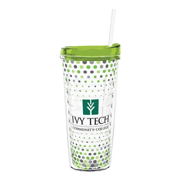Double-wall insulated, clear Tritan™ tumbler. Includes choice of Turn Tab or... from ASI 73871 Next Promotions LLC