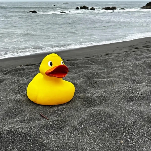 11" x 12" x 10" jumbo rubber duck.... from ASI 34415 Alpi International LTD