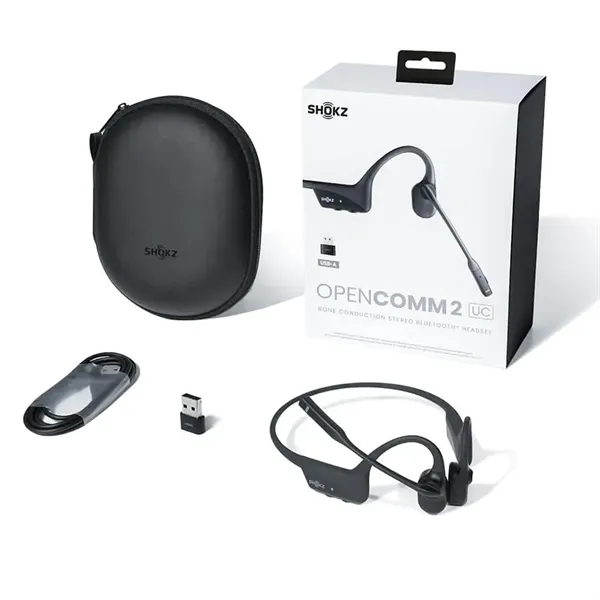 Unlike traditional headsets that cover your ears, OpenComm2 UC's open-ear design... from ASI 61005 Hirsch Gift Inc