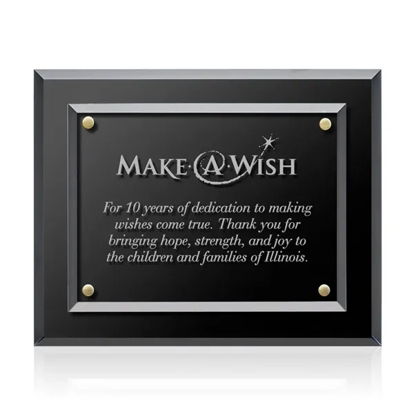 The tightly beveled edges of the starfire crystal plate echo the... from ASI 84592 St Regis Group / St Regis