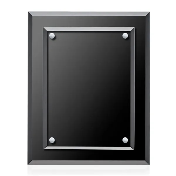 The tightly beveled edges of the starfire crystal plate echo the... from ASI 84592 St Regis Group / St Regis