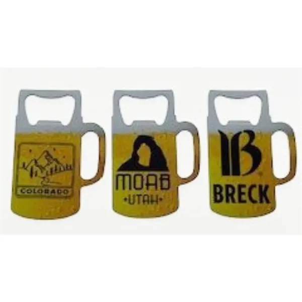 Beer Mug Bottle Opener Magnet... from ASI 40610 Perry Blackburne Inc