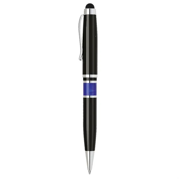 Brass twist ballpoint pen with touchscreen stylus.... from ASI 31517 Admart Products / Admart Line