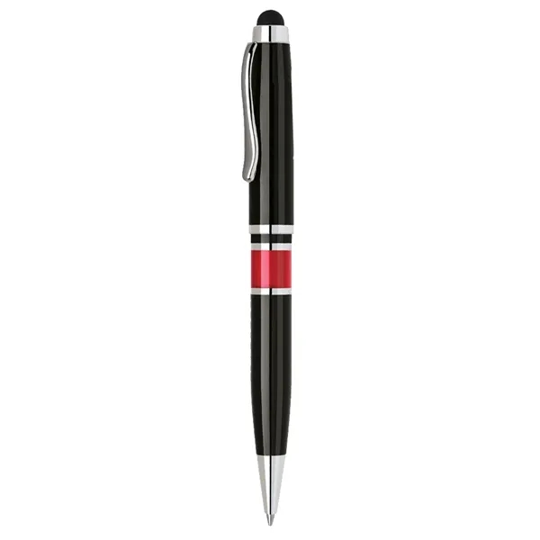 Brass twist ballpoint pen with touchscreen stylus.... from ASI 31517 Admart Products / Admart Line