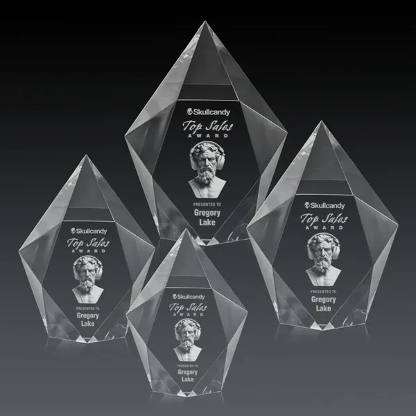 The spectacular and sparkling Devron 3D Award features a thick freestanding... from ASI 84592 St Regis Group / St Regis