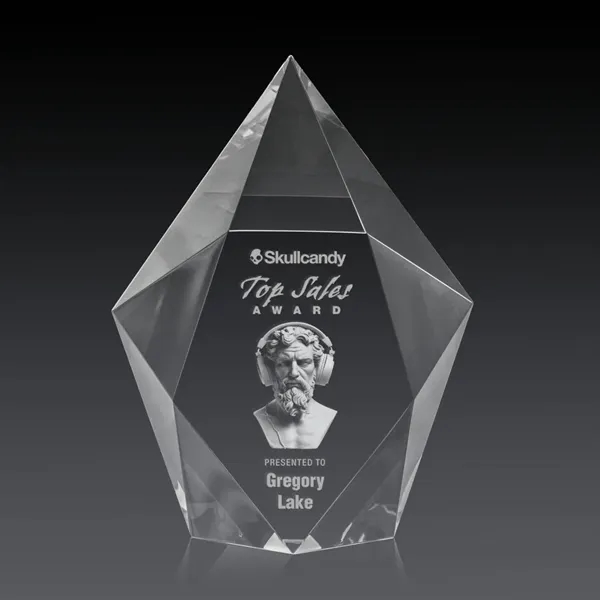 The spectacular and sparkling Devron 3D Award features a thick freestanding... from ASI 84592 St Regis Group / St Regis