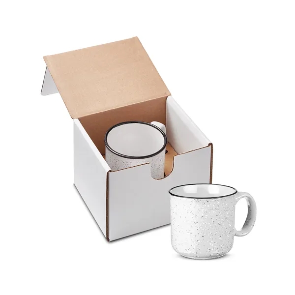 15-ounce campfire mug with a kraft gift box.... from ASI 79530 Prime Line