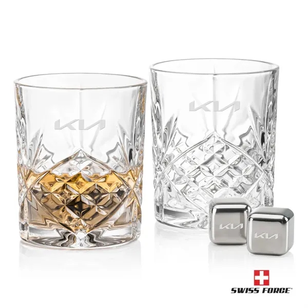 Our Brinkley On-the-Rocks glass is paired with our Swiss Force® Stainless... from ASI 84592 St Regis Group
