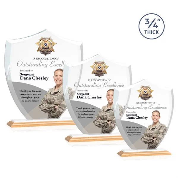 The Scudo Shield VividPrint™ Award signifies protection, authority, and stability.... from ASI 84592 St Regis Group / St Regis