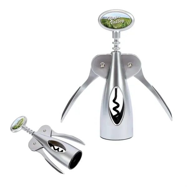 Hanover Wing Corkscrew Wine Bottle Opener... from ASI 67866 Logomark/Valumark