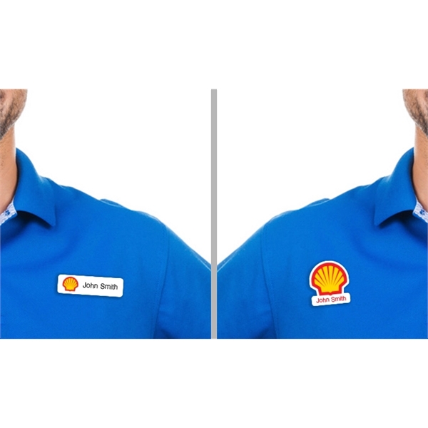 Die custom badges with your favorite icon or brand designs cut... from ASI 89791 StickerYou