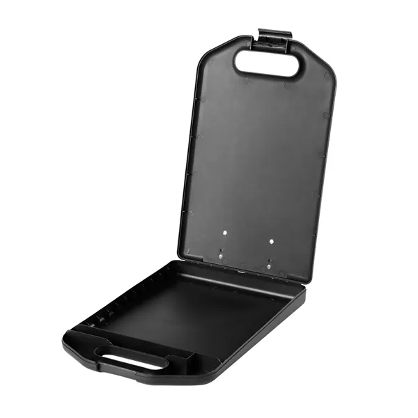 The CalcuMate storage clipboard features a calculator, large storage, ergonomic handle,... from ASI 64845 Kin Image Inc / Himmers International Inc. DBA Kin Image Inc