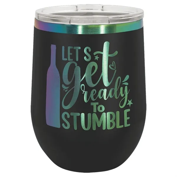 12 oz. Stainless Steel Polar Camel Stemless Wine Glasses feature double-wall,... from ASI 72657 Active Life Promo / Apres Ski Active Life