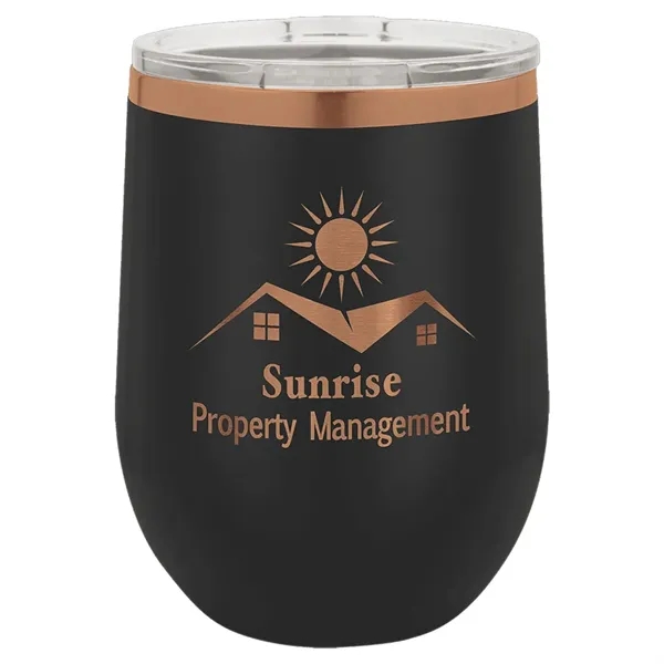 12 oz. Stainless Steel Polar Camel Stemless Wine Glasses feature double-wall,... from ASI 72657 Active Life Promo / Apres Ski Active Life